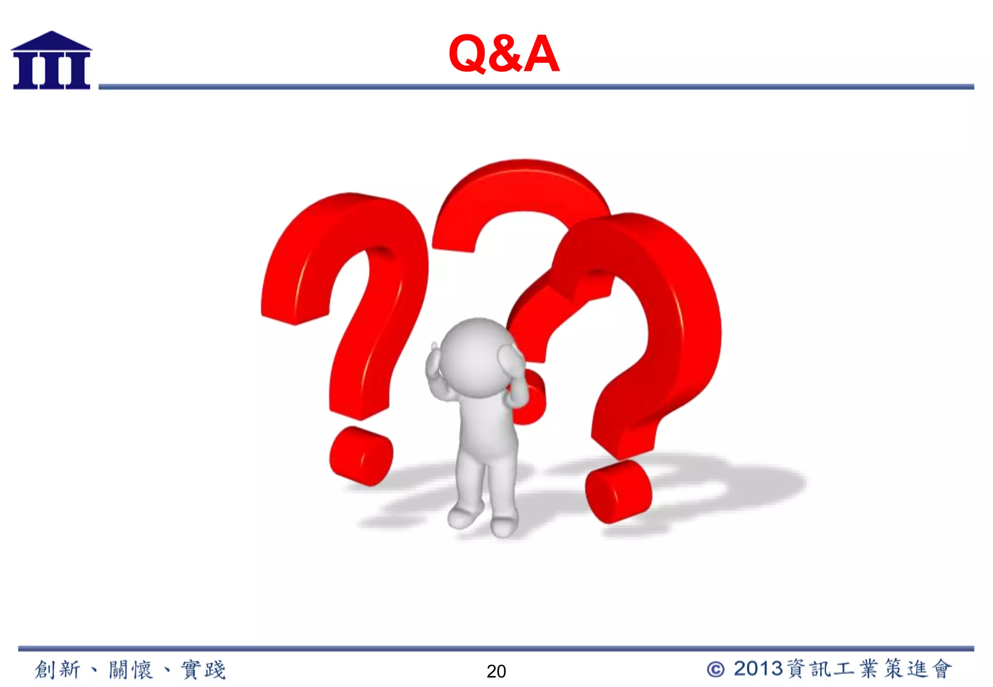 Q&A 
20 
