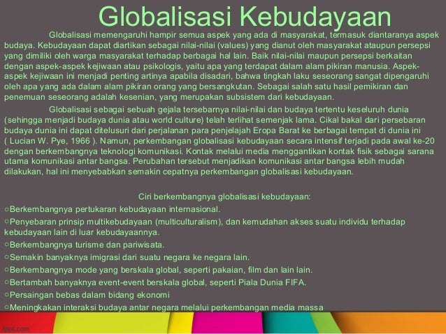 GLOBALISASI