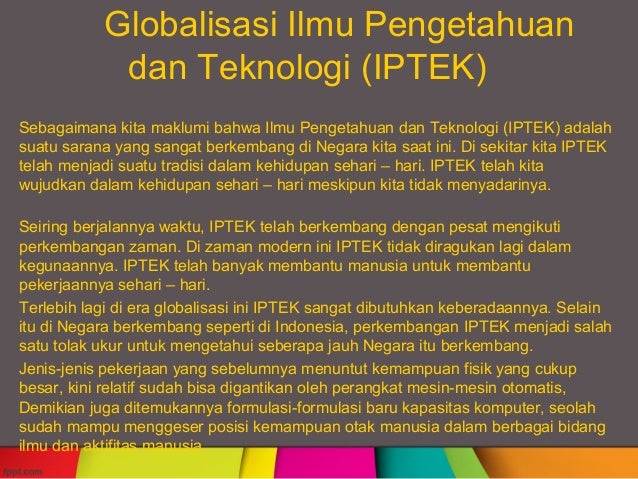 GLOBALISASI