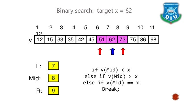 Binary search
