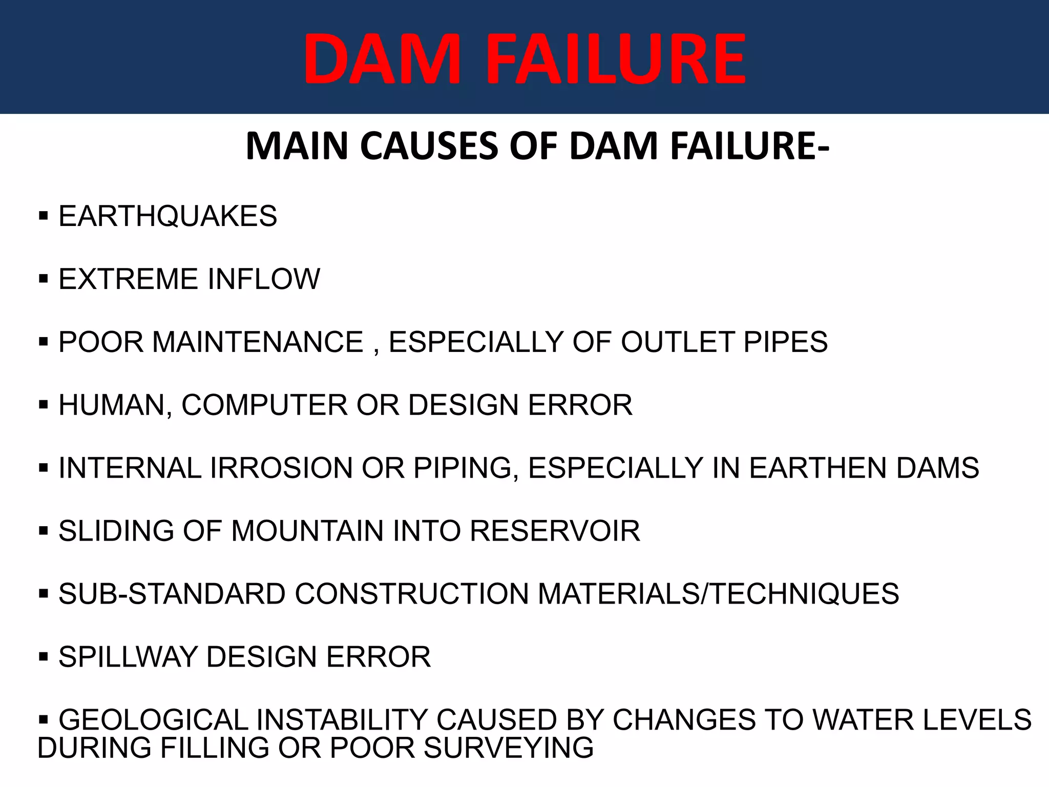 DAMS AND THIER ENVIRONMENTAL IMPACTS | PPTX