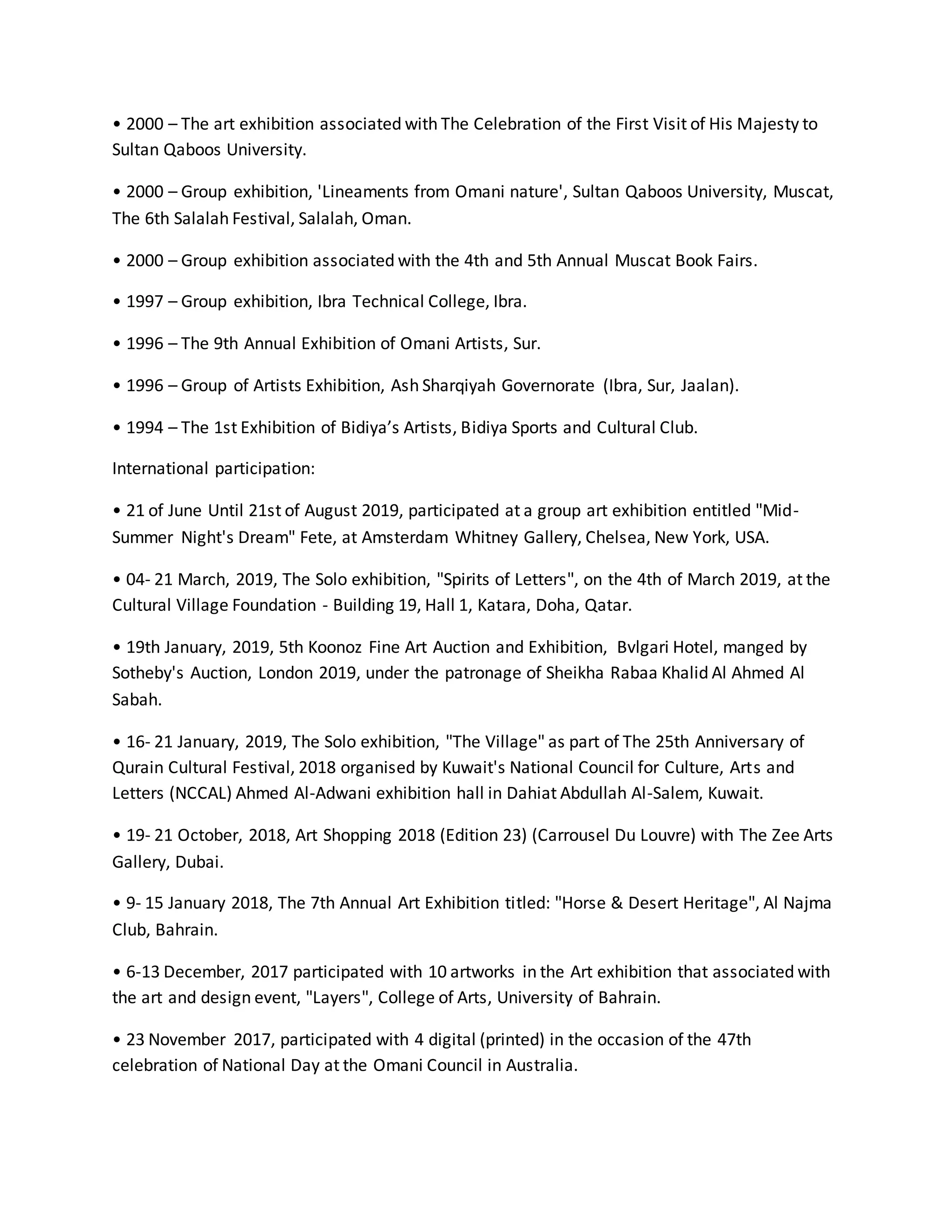 Salman alhajri omani artist part - 1 | PDF