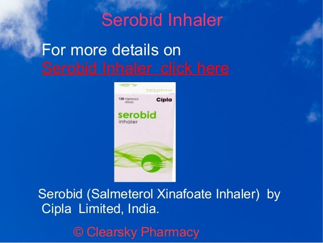 Salmeterol Inhaler Cipla