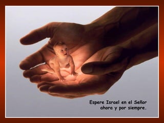 Espere Israel en el Señor
ahora y por siempre.
 