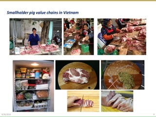 Prevalence and quantitative microbial risk assessment of Salmonella in pork value chain in Hung Yen province, Vietnam