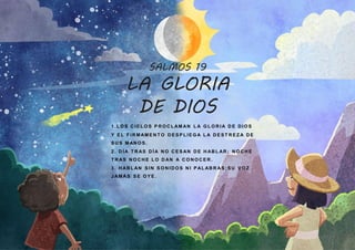 Salmos 19: La Gloria de Dios