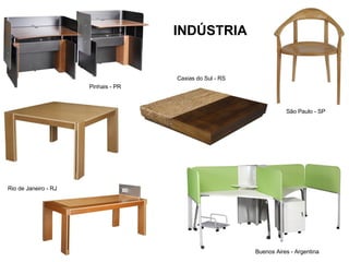 INDÚSTRIA Rio de Janeiro - RJ Pinhais - PR Caxias do Sul - RS São Paulo - SP Buenos Aires - Argentina 