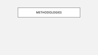 METHODOLOGIES
 