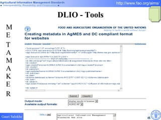 DLIO - Tools ME TAMAKE R 