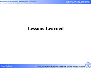 Lessons Learned 
