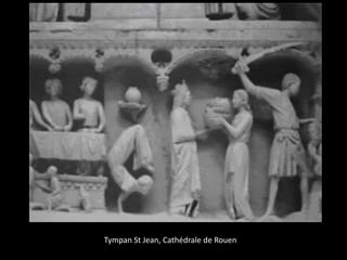 Tympan St Jean, Cathédrale de Rouen