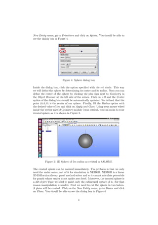 Introductory manual for the open source meshing code SALOME | PDF