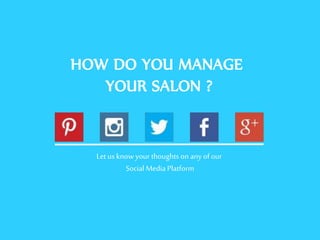 5 Tips On How To Grow Your Salon Business | PPTX