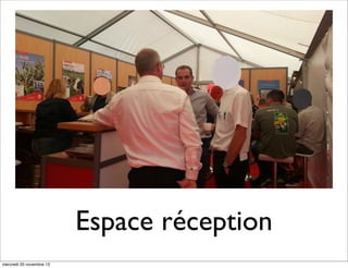 Espace réception
mercredi 20 novembre 13

 
