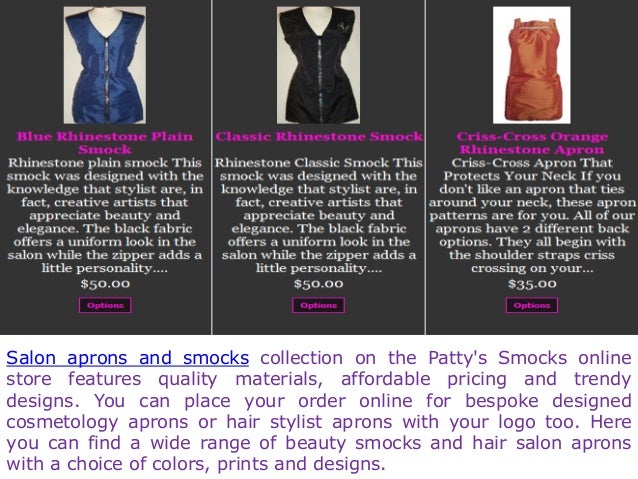 Salon Aprons And Smocks