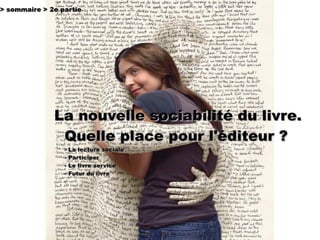 Comprendre la chaine du livre numérique