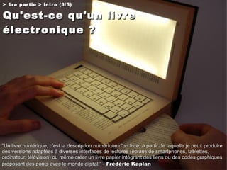 Comprendre la chaine du livre numérique