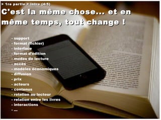 Comprendre la chaine du livre numérique