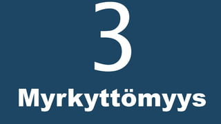 Myrkyttömyys
 