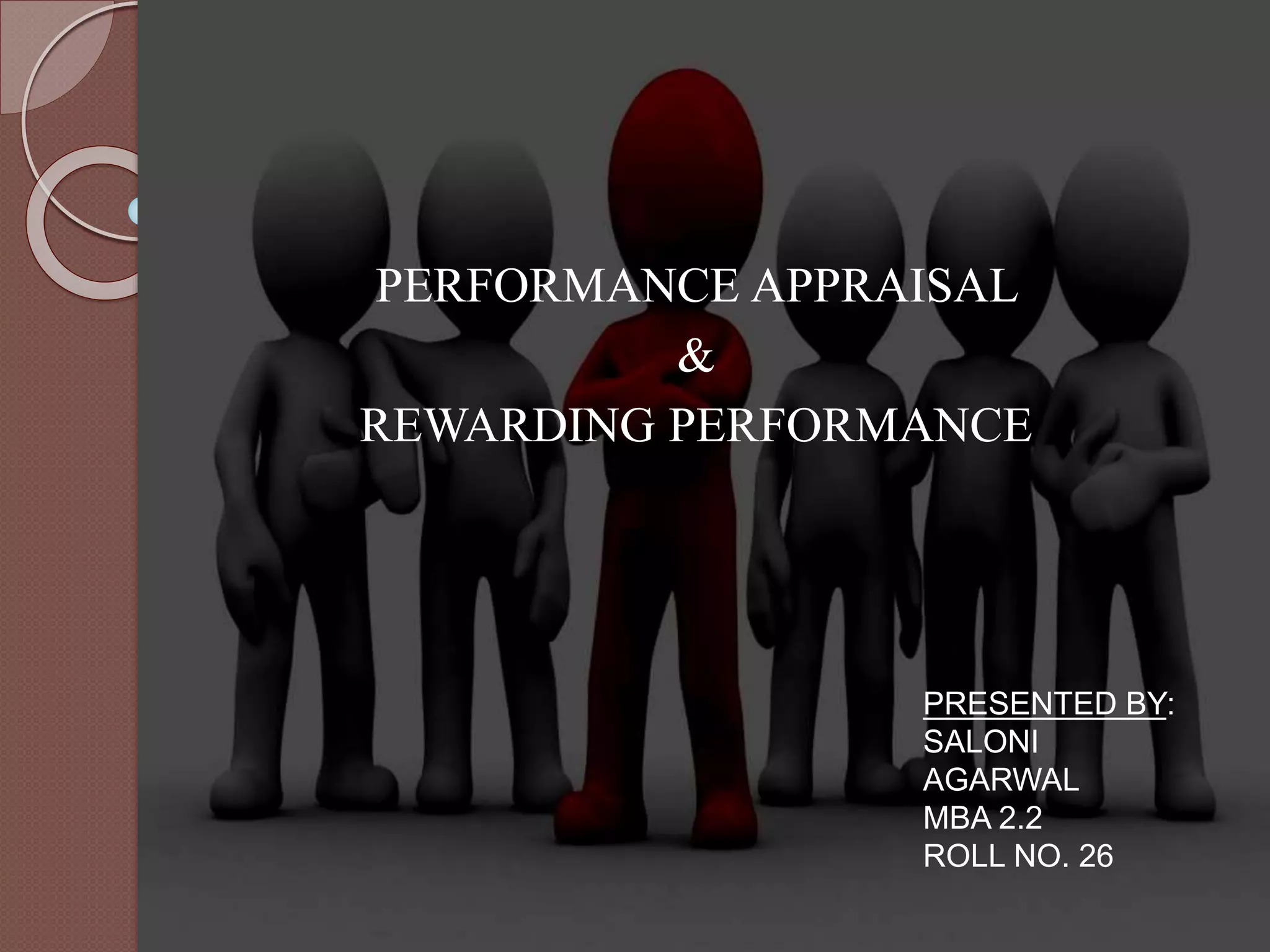 Performance Appraisal & Rewarding Performance | PPTX