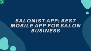 Salonist app  best mobile app for salon business