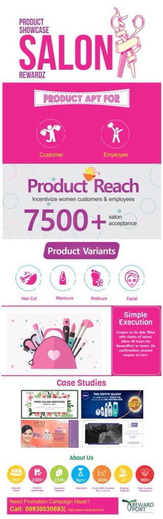 Product Showcase - Salon Rewardz