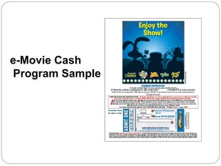 e-Movie Cash Program Sample 