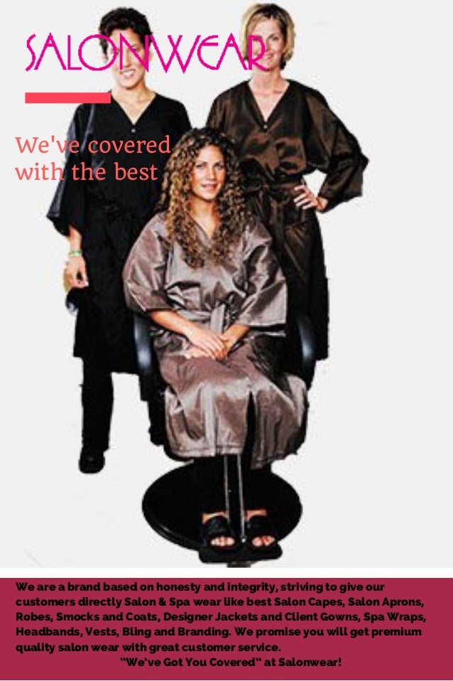 Salonwear Salon Robes Spa Robes Personalized Salon Robes Best In