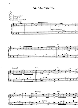 AfroCuban Keyboard Grooves