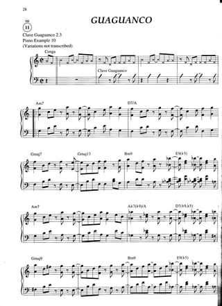 AfroCuban Keyboard Grooves