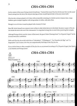 AfroCuban Keyboard Grooves