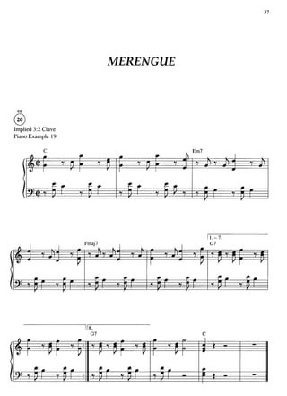 AfroCuban Keyboard Grooves