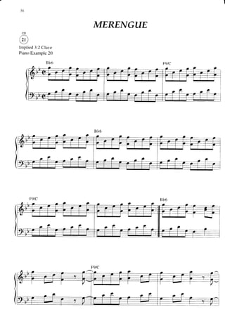 AfroCuban Keyboard Grooves