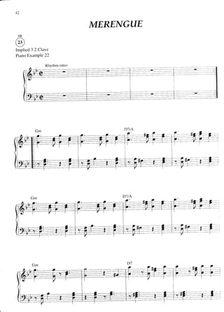 AfroCuban Keyboard Grooves