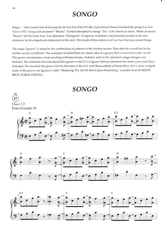 AfroCuban Keyboard Grooves