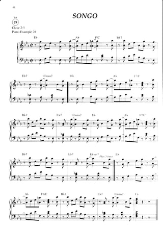 AfroCuban Keyboard Grooves