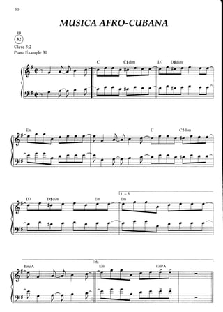 AfroCuban Keyboard Grooves