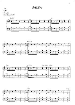 AfroCuban Keyboard Grooves