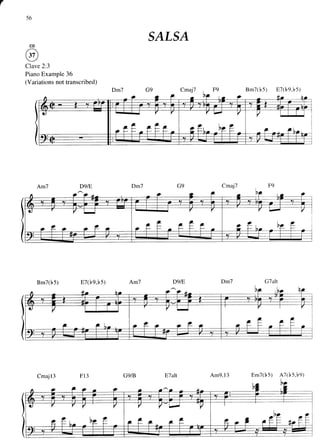 AfroCuban Keyboard Grooves