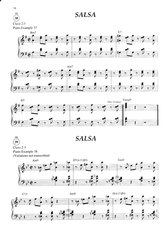 AfroCuban Keyboard Grooves