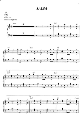 AfroCuban Keyboard Grooves