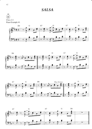 AfroCuban Keyboard Grooves