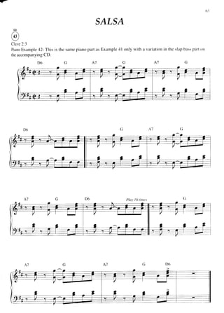 AfroCuban Keyboard Grooves