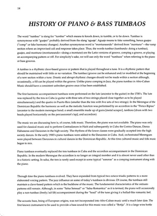 AfroCuban Keyboard Grooves