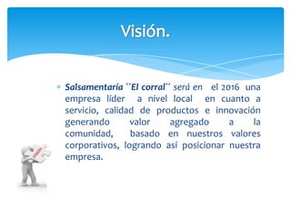 Elizabeth Niño Santamaría.Salsamentaría ¨El corral¨.