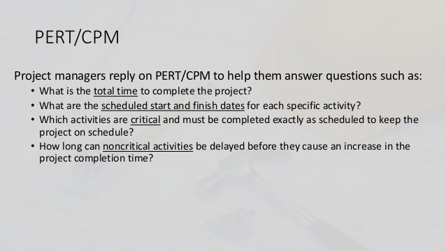 cpm project management cpm project management