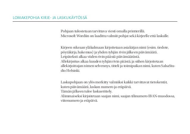 Virallinen kirje päiväys Virallinen kirje päiväys