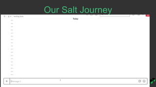 Our Salt Journey
Router
 