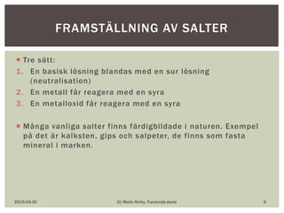 Salter | PPTX