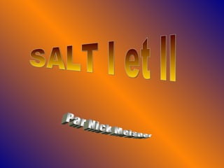 SALT I et II Par Nick Meisner 